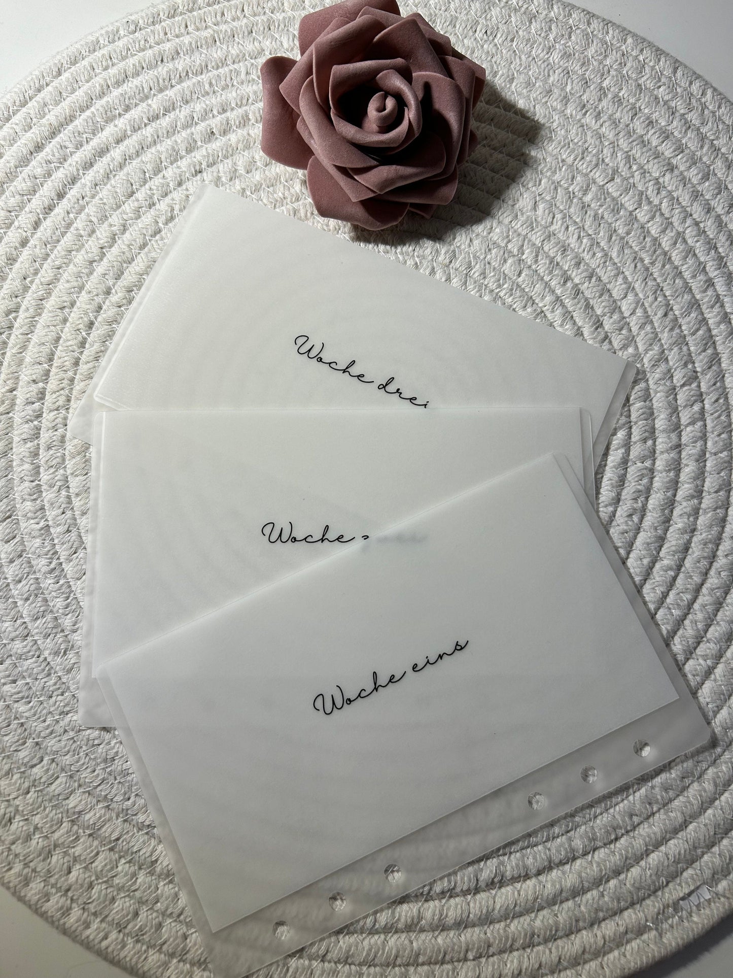 Frosty Wochenumschläge