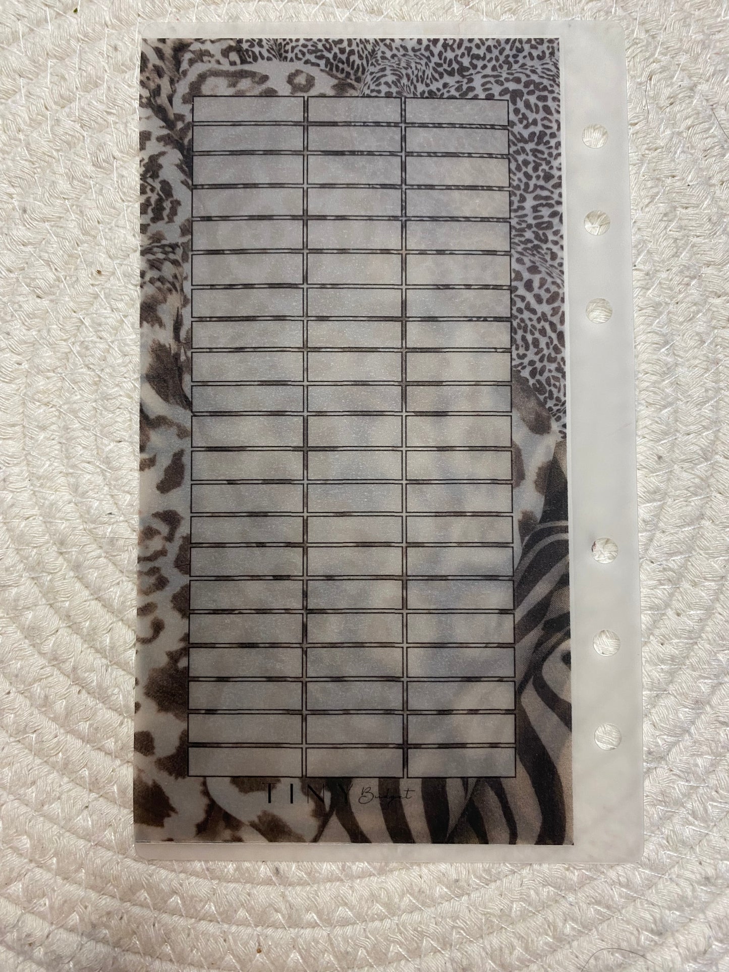 Animal Geldumschlag Challenge