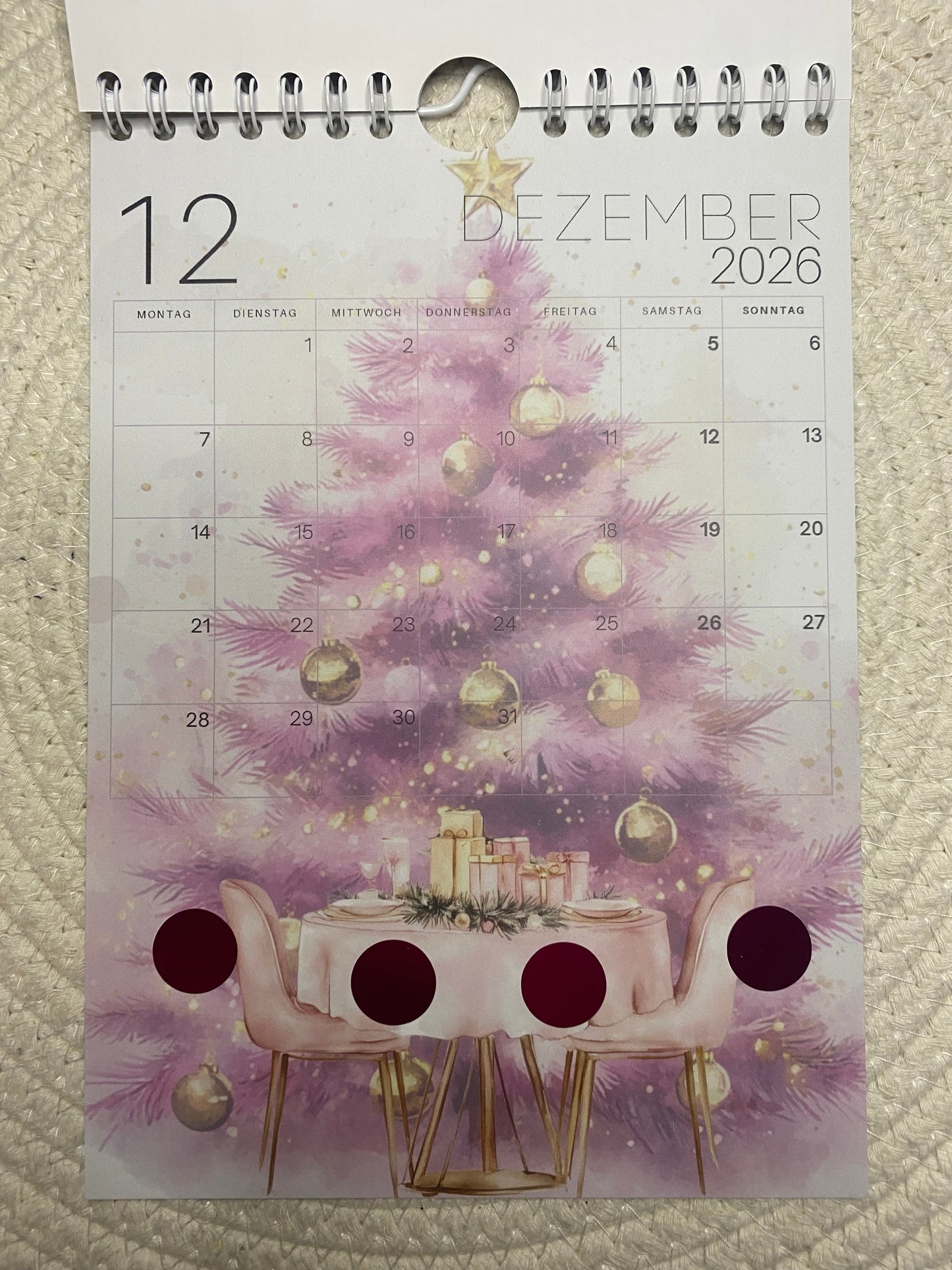 A5 Kalender ( Adventskalender Nr.24 )