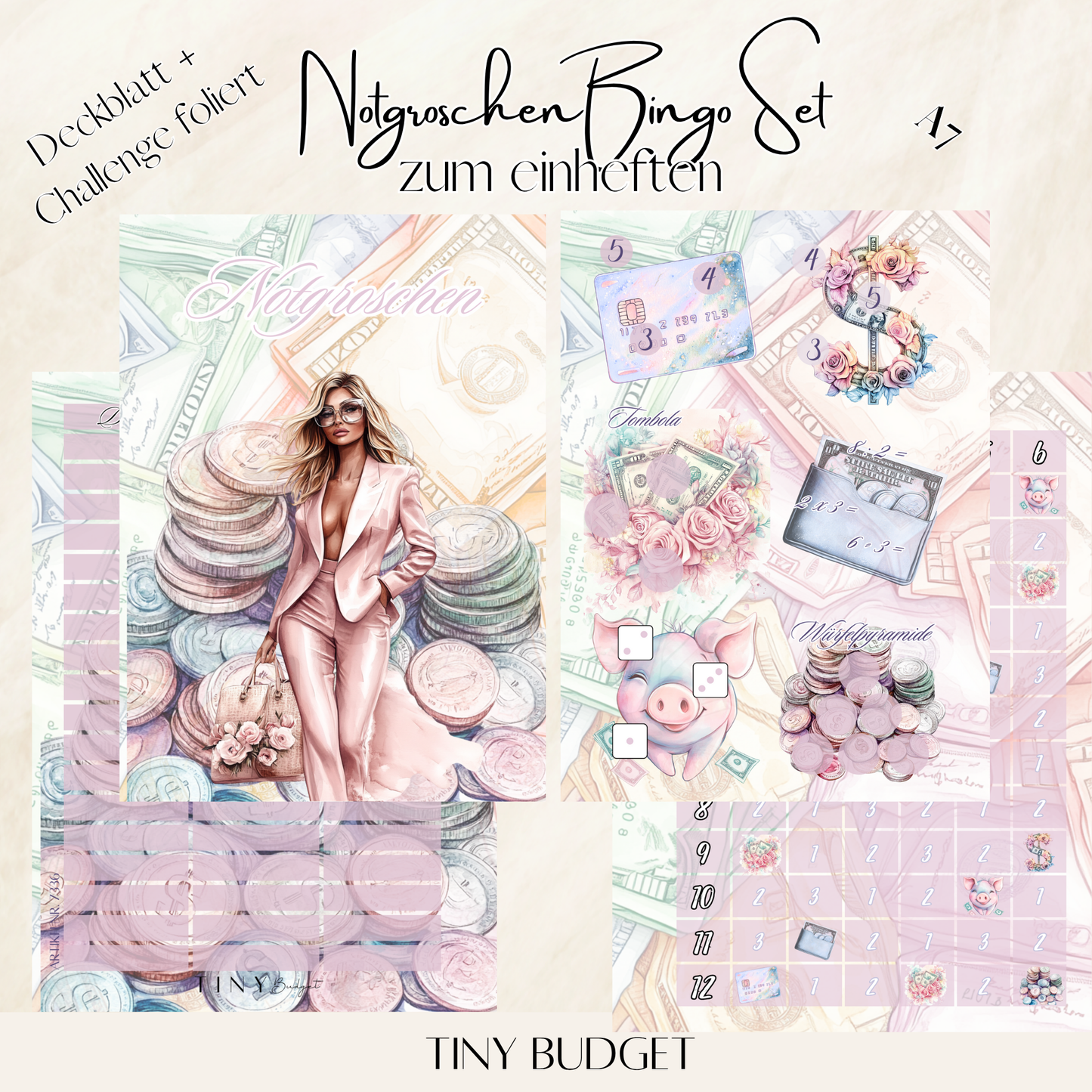 Notgroschen Set A7